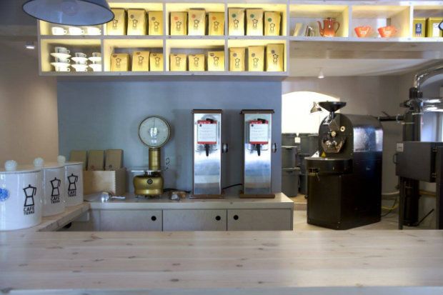 Το κερκυραϊκό καφεκοπτείο Cafettiera