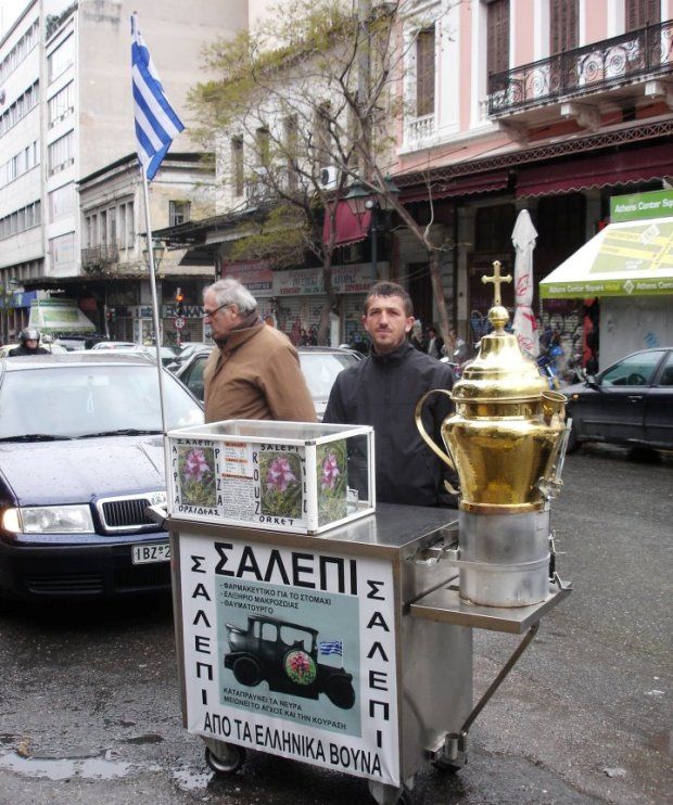 Σαλεπιτζής, στην οδό Αθηνάς (Μοναστηράκι), photo: Κική Τριανταφύλλη
