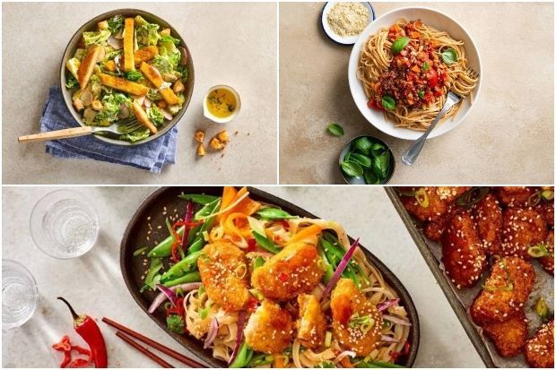 Στην ιστοσελίδα thevegeterianbutcher.gr θα βρείτε συνταγές για vegan πιάτα όπως σαλάτα Σίζαρ, σπαγγέτι μπολονεζ και τεριγιάκι μπουκιές κοτόπουλου με νουντλς