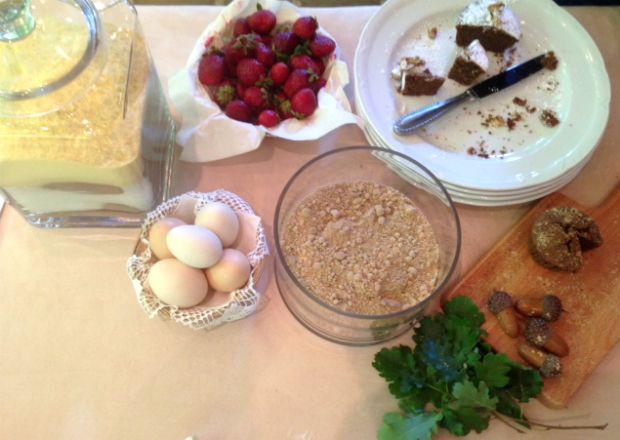 Ορεκτικό με πουρέ κάστανου / φωτό: Κική Τριανταφύλλη