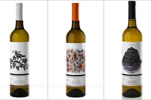 Ασπρούδι, Ασύρτικο και Μονεμβασία, τρία λευκά του Γιώργου Τσιμπίδη