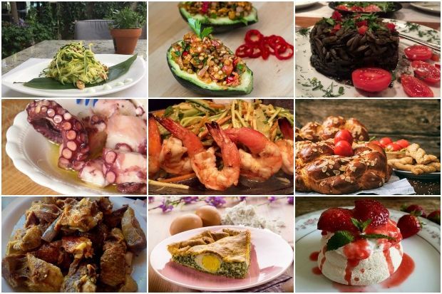 Πάβλοβα με φράουλες και κουλί φράουλας [photo: Κική Τριανταφύλλη]