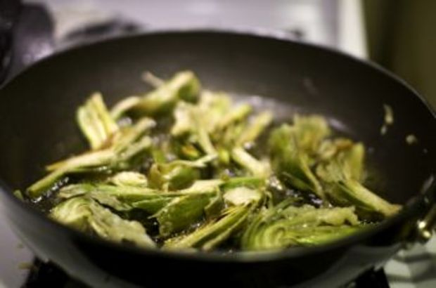 Αγκινάρες τηγανιτές