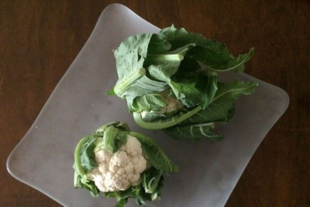Αυτοσχεδιασμός με ωμό κουνουπίδι