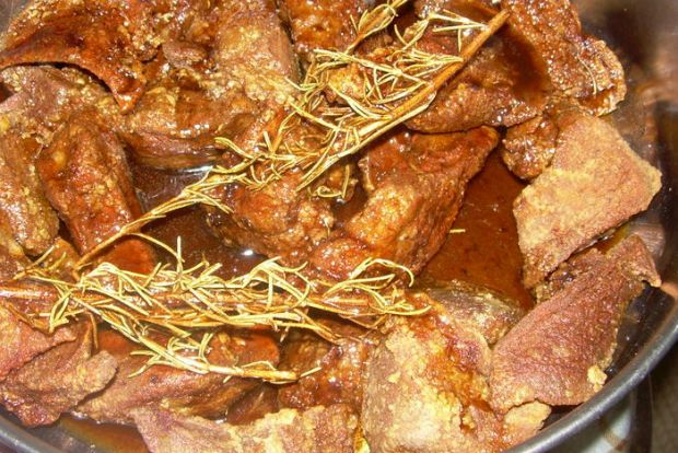 Χοιρινό συκώτι σαβόρε, το κρητικό ορεκτικό