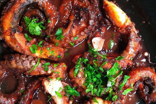 Χταπόδι στο τηγάνι