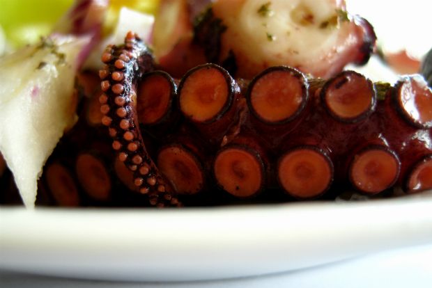 Χταπόδι τουρσί, πικάντικο