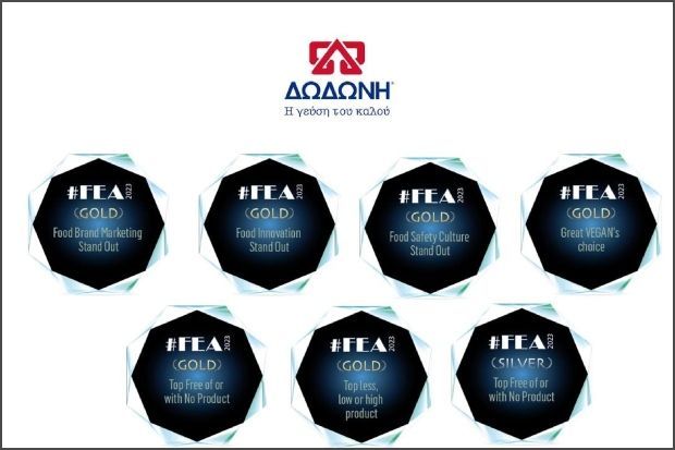 Διάκριση της ΔΩΔΩΝΗ στα Food Experts’ Awards, των FEA 2023