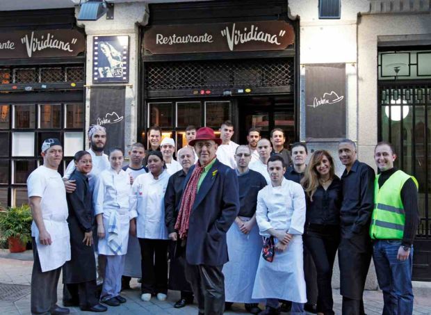 Εδώ Μαδρίτη: σαλάτα δροσερή δια χειρός Αβραάμ Γκαρσία