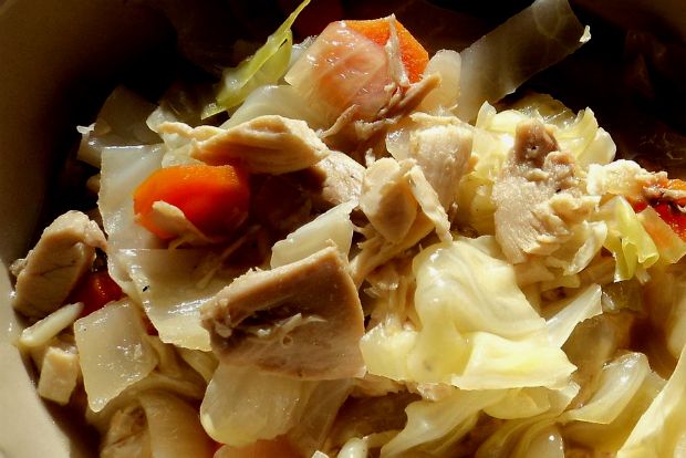 Επιτέλους, χειμώνας: κοτόπουλο με λάχανο