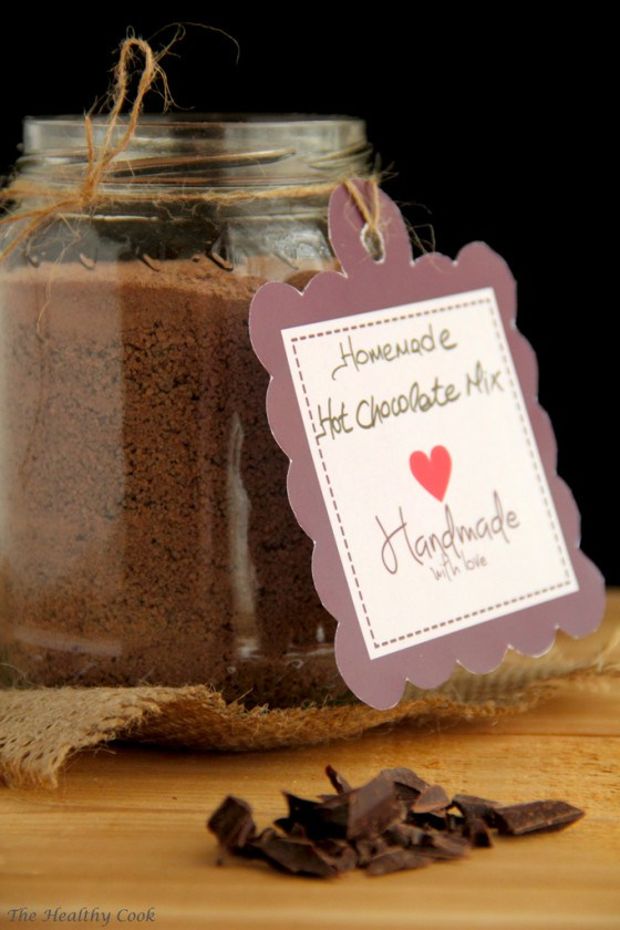 Φτιάχνω μείγμα για σπιτική, ζεστή σοκολάτα