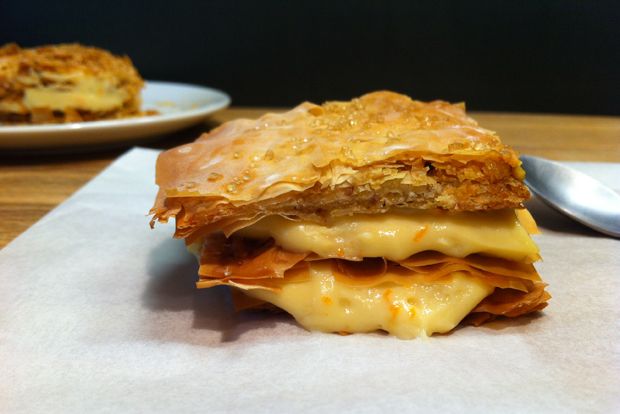 Γάλα αμυγδάλου και στο μιλφέιγ