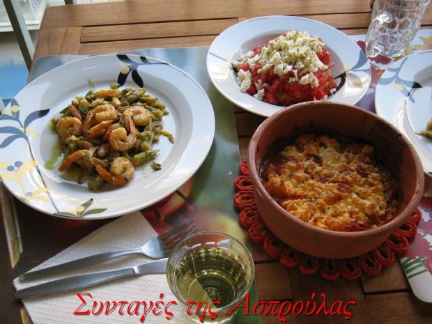 Γαρίδες σαγανάκι: στο τηγάνι ή το γκριλ;