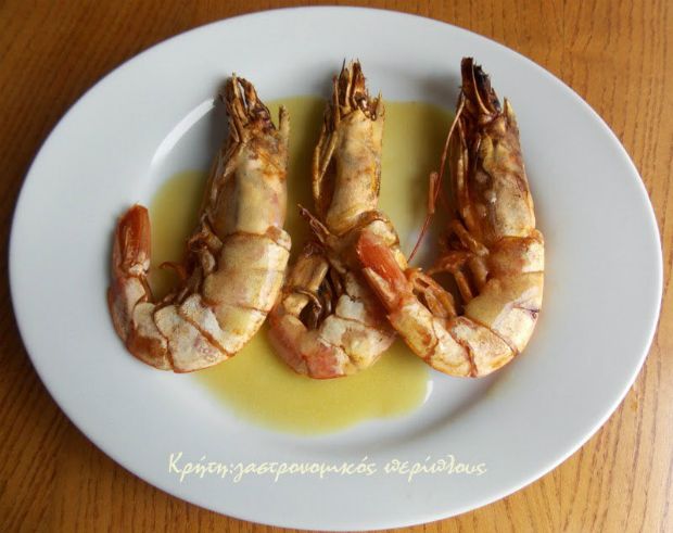 Γαρίδες στο γκριλ: μεζές στα γρήγορα