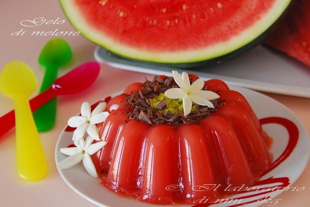 Gelu di muluna, δηλαδή ζελέ καρπούζι