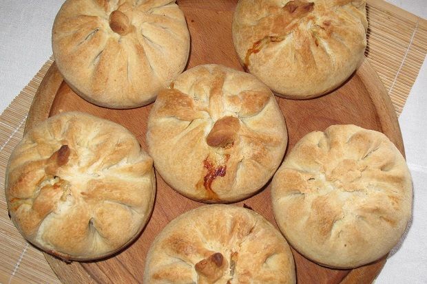 Γιορτινό τραπέζι: Πουγκιά με κοτόπουλο, παρμεζάνα και μοσχοκάρυδο