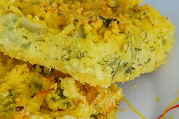 Γυμνή πίτα με κολοκυθάκια σαν κολομπαρόπιτα