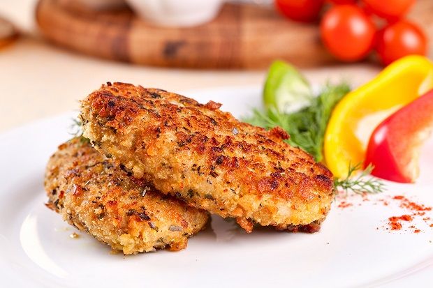 Η αθερίνα έγινε κεφτές, με πατάτα