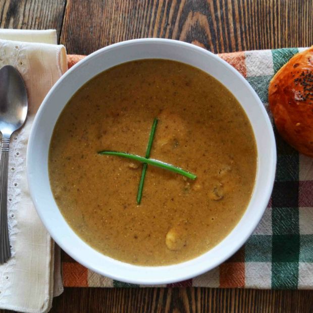 Η γιορτινή μου μανιταρόσουπα