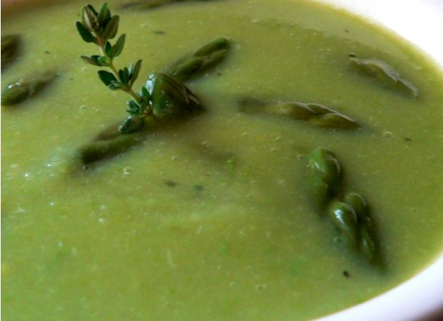 Η γιορτινή μου σπαραγγόσουπα