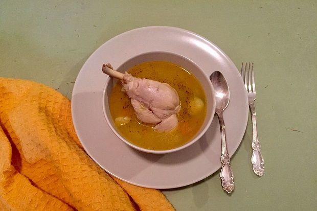 Η κοτόσουπα αλλιώς: με μπόλικα λαχανικά