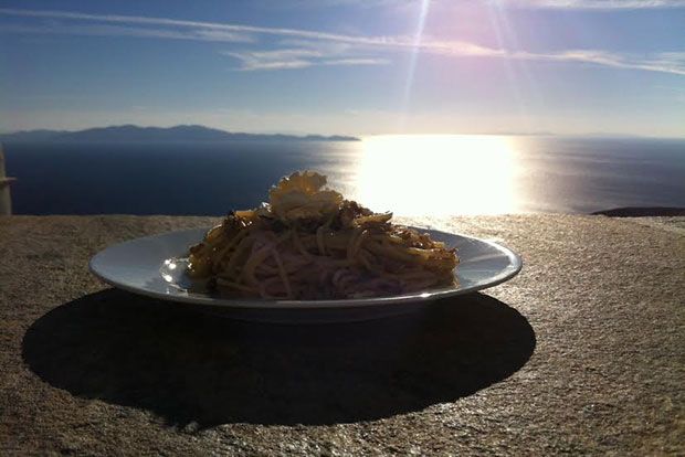 Η μακαρονάδα της Πέμπτης: χειμώνας στο Αιγαίο