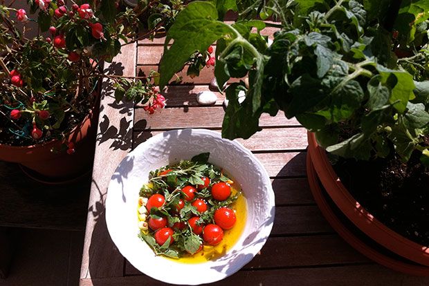 Η μακαρονάδα της βεράντας