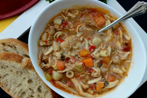 Η σούπα σου με χόρτασε