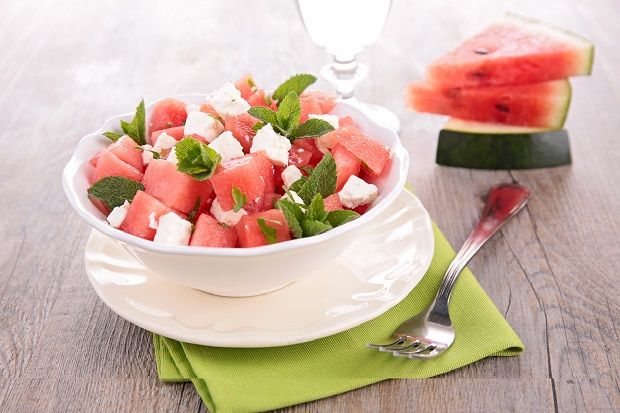 Καρπούζι και φέτα ίσον καλοκαίρι