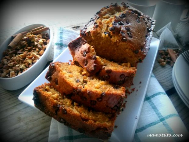 Κέικ μπανάνα-σοκολάτα, γλύκισμα και κολατσιό