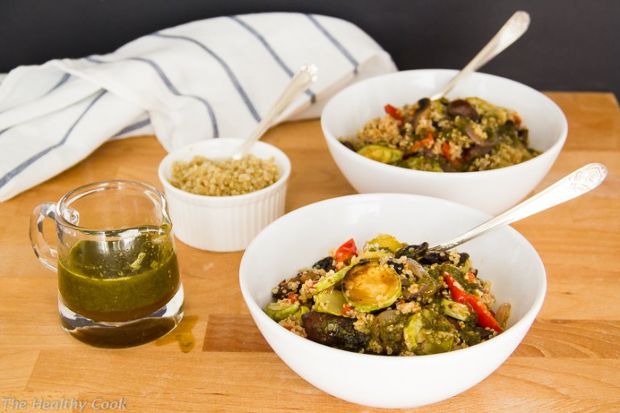 Κινόα και ψητά λαχανικά: τα κάναμε σαλάτα