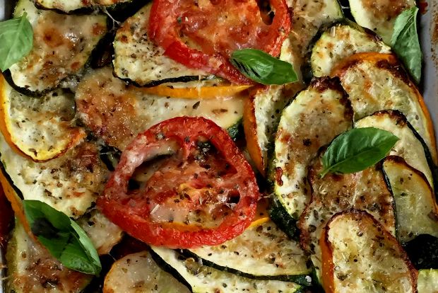 Κολοκυθάκια για το γκρατέν του μεσονυχτίου