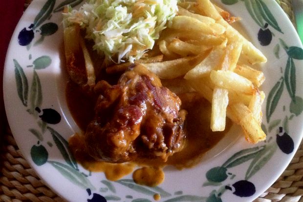 Κότσι χοιρινό ΙI, λίγο μεθυσμένο