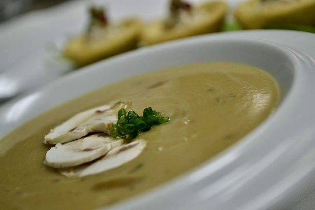 Κρεμώδης σούπα μανιταριών