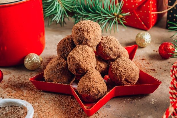 Λαχταριστά μελομακάρονα σοκολατάκια