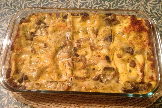 Λαζάνια μασκαρεμένα