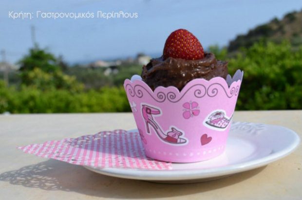 Μάφιν με μέλι, αβοκάντο και σοκολάτα