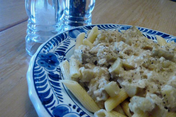 Μακαρονάδα με αγκινάρες (και για μικρούς)