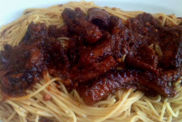 Μακαρονάδα με χταπόδι του Μπέλλου