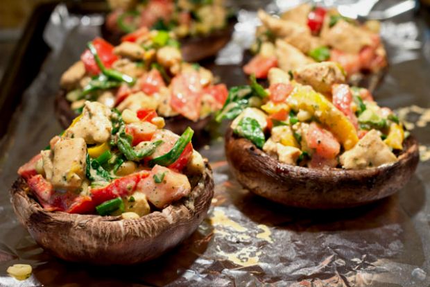 Μανιτάρια πόρτο-μπέλο γεμιστά