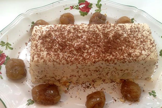 Μαρόν γκλασέ στον πάγο