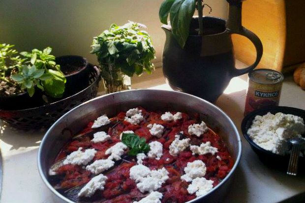 Μελιτζάνες φουρνιστές και ουχί τηγανητές