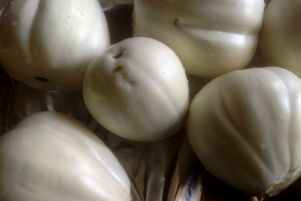 Μελιτζάνες-κειμήλια, άσπρες και παχιές