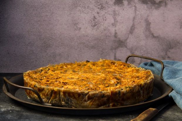 Μελιτζανόπιτα χωρίς φύλλο