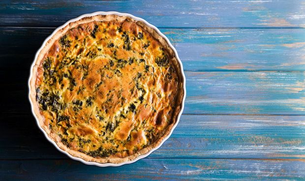 #ΜένουμεΣπίτι και μαγειρεύουμε τάρτα με πράσο και σπανάκι