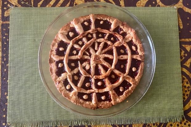 Μια πάστα φρόλα (όχι φλώρα καλέ) κέντημα