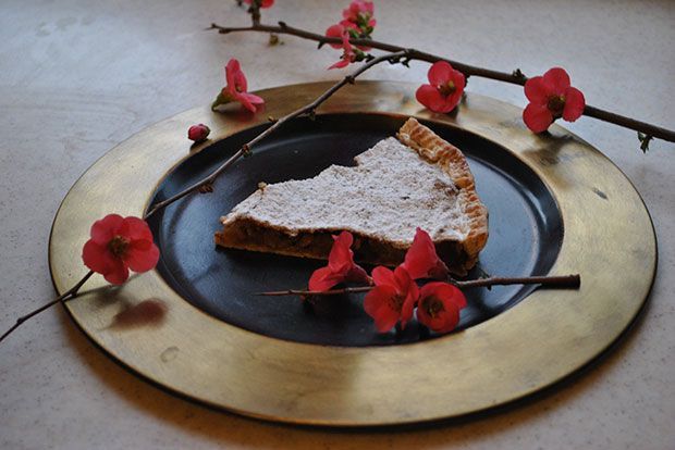 Μηλόπιτα αυτοσχέδια, με πετιμέζι