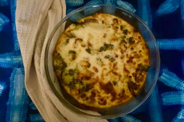 Μπρόκολο και κουνουπίδι ογκρατέν