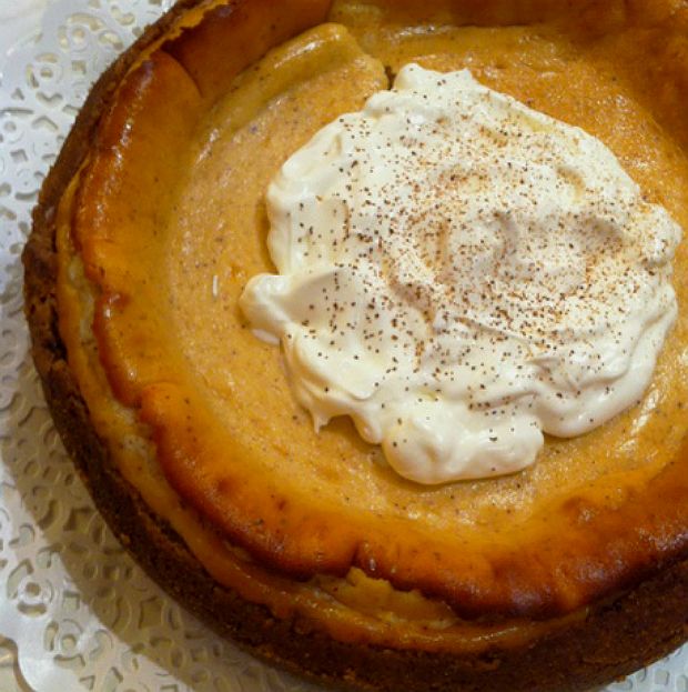 Ένα cheesecake που θυμίζει eggnog