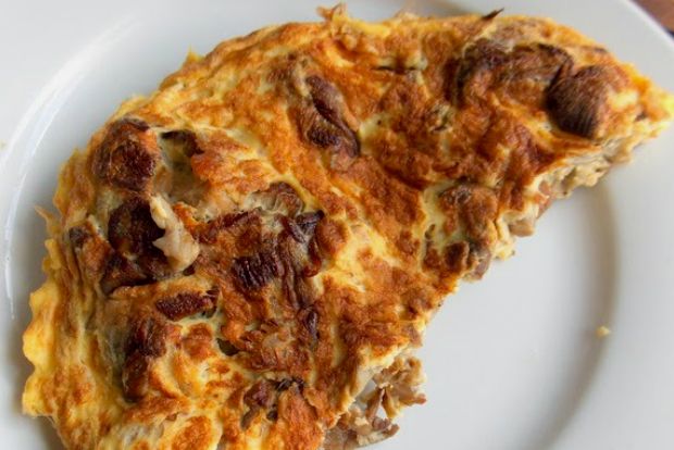 Ομελέτα από Κρήτη: απάκι και κεφαλογραβιέρα